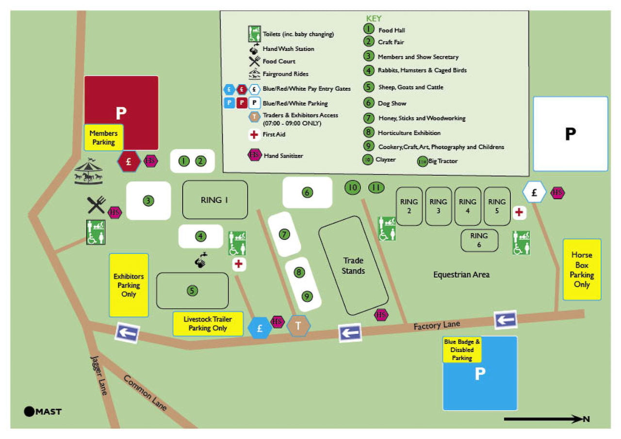 Maps & Directions - Emley Show